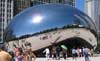 Chicago's Silver Bean in Millenium Park